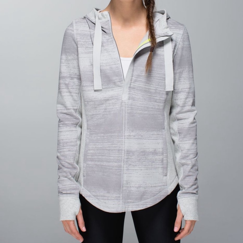 Lululemon Post Sweat Half Zip Pullover Hoodie In … - image 1